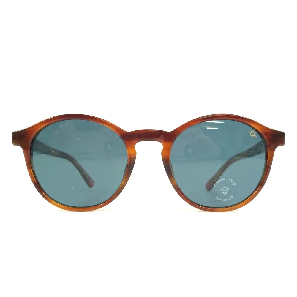 Etnia Barcelona Sunglasses AVINYO 3 HVCU Havana Frames w/ Blue Polarized Lenses